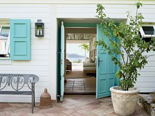 Coastal Living - Turquoise Door