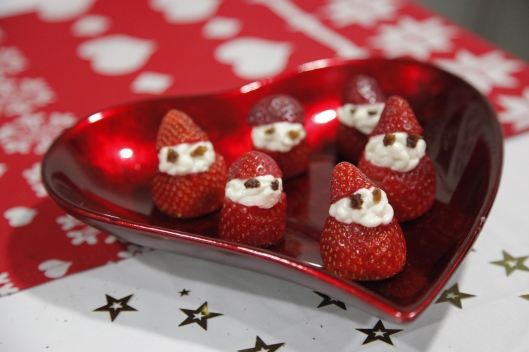 christmas strawberries